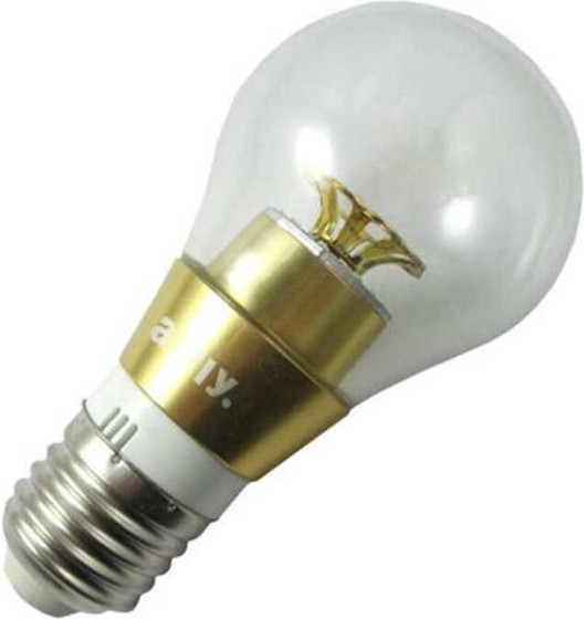 Ampoule led 3w attaque de lumière chaude e27 led or lampe 240 lm