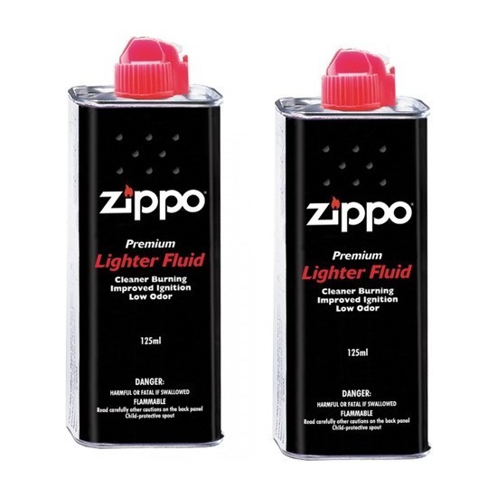 Zippo Recharge 2 PCS Premium Briquet Fluide Essence Briquet Fabriqué aux...