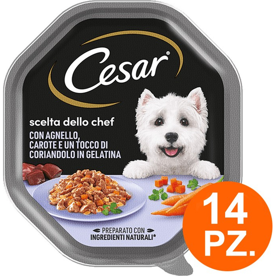 Cesar Selezioni dell'Orto Nourriture pour chien au poulet et carottes - 14...